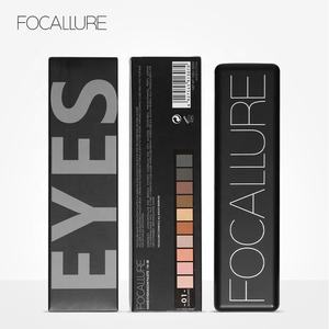 FOCALLURE FA08 paleta de maquillaje de ojos paleta de sombras maquillaje al por mayor sombra de ojos marrón - Product Image 5