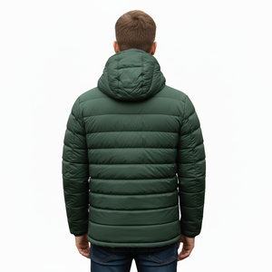 Chaqueta de Plumón para Hombre, Chaqueta Acolchada con Capucha a la Moda, Diseño Nuevo de Fábrica 2026, Chaqueta de Plumón Reversible para Mujer, Chaqueta Cálida de Invierno - Product Image 4
