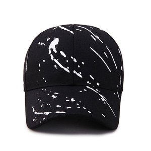 New Design Full Printed Hand Embroidery Sporty Elegant Luxury Color Curved Brim Panel Denim Adjustable Baseball Caps Quick Dry - Product Image 1