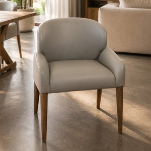 Modern Faux Leather Upholstered <b>Dining</b> <b>Chair</b> Polyester for Home <b>Dining</b> Room Furniture Hotel/Villa/Apartment Model CHA77 - Product Image 1