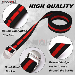 Sangles de musculation personnalisées avec logo et poignée, sangles de poignet sportives en gros pour l'entraînement de force, le fitness et l'exercice – Meilleures ventes - Product Image 4
