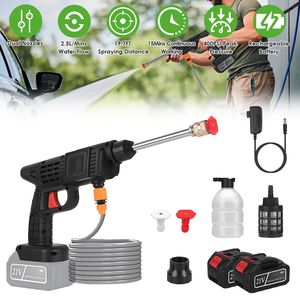Idropulitrice Portatile Senza Fili da 300W, 400PSI, 3-4 Ore di Ricarica, 15 Minuti di Autonomia, con Bottiglia Schiumogena Regolabile - Product Image 1