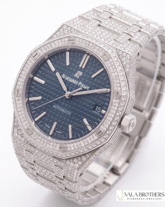 Reloj Audemars Piguet Royal Oak Offshore Cronógrafo con Diamantes, 42 mm, Acero Inoxidable, Octagonal, Analógico, Zafiro, Diseño Antiguo - Product Image 2