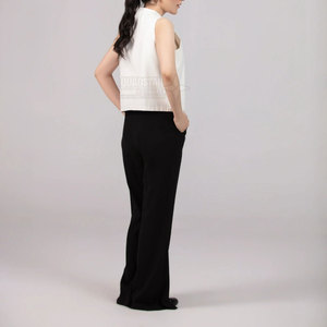 Oem Service Custom Made Solid Casual Spring/Summer Women's 2-Piece Long Co-Ord Set Eco-Friendly Breathable Bulk Orders - Product Image 2