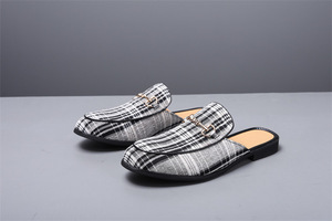 Summer Men's Closed Toe <b>Half</b> Slippers Outdoor Casual Sandals Comfortable Anti-Odor Large Size Shoes for Men - Product Image 4