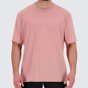 ผู้ผลิตเสื้อผ้า OEM ขายส่ง เสื้อยืดโอเวอร์ไซส์ทรงหลวมสำหรับทุกเพศ แบบเรียบ ไม่มีลาย พิมพ์โลโก้ตามสั่ง ผ้าฝ้าย 100% แห้งเร็ว - Product Image 6