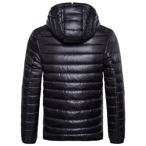 <b>Top</b> Selling 2026 Warm Hooded Puffer Jacket Coat <b>Bubble</b> Jacket Customized Logo and Size Winter Men's Quilted Outdoor Coat - Product Image 2