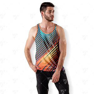 Gilet de course sans manches pour homme, sportif, sans coutures, respirant, léger, séchage rapide, 100 % polyester, idéal marathon - Product Image 4