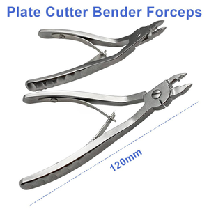 แหล่งพลังงานแบบแมนนวลสำหรับเครื่องมือผ่าตัดกระดูกและข้อ: เครื่องดัดและตัดแผ่นโลหะสำหรับแผ่นขนาด 1.5 มม. และ 2.0 มม. - Product Image 2