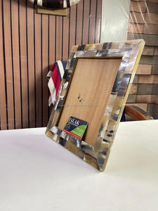 Luxury Buffalo Horns Wood Eco-friendly Embossed Photo <b>Frame</b> <b>for</b> Calligraphy <b>Paintings</b> Customizable Shape Tabletop Wall Hanging - Product Image 2