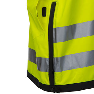 Chaqueta de Seguridad Invernal con Capucha de Alta Visibilidad, Aislada y Reflectante, ANSI Clase 1, Personalizable, Tipo Bomber para Construcción y Carreteras - Product Image 5