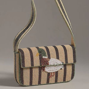 Sac perlé indien fait main coloré, artisanat ethnique de luxe, style durable et tendance, accessoire de mode en cristal de qualité supérieure, perles de verre - Product Image 6