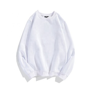 Custom Made OEM Men's Homme Thick Plain Svitcemizo Sweatshirts Unisex 10 Oz Fleece Genser Unisex Wide Crewneck Blank Pullover - Product Image 5