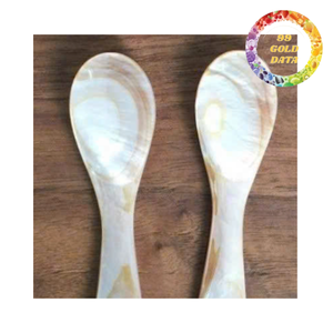 Elegante Cuchara de Nácar Hecha a Mano, Cuchara de Café de Concha Natural, Venta al por Mayor, OEM, Fábrica de Exportación - Product Image 2