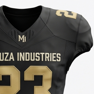 Uniforme de Fútbol Americano Serie Stealth 2026, Personalizado con Acabado Mate, Sublimado, Antideslizante y Duradero, Conjunto de Jersey para Equipo - Product Image 2