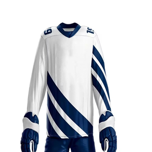 Uniforme de hockey sur glace personnalisé respirant à manches courtes, vêtements d'équipe, vêtements de sport à prix raisonnable, uniforme de hockey sur glace - Product Image 2