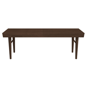Panca Mia in Legno Massello Stile Mid-Century Moderno per Arredamento Soggiorno - Product Image 1