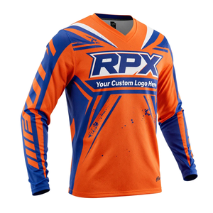 Jersey de Motocross Profesional para Equipo de Carreras, Invierno, Estampado, Venta Especial, Cómodo, Servicio OEM - Product Image 4