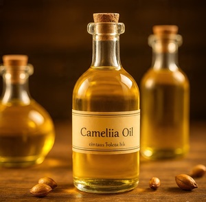 HIMVEDA ORGANIC Aceite Portador de Semillas de Camelia Puro y Natural Prensado en Frío Grado Cosmético Antienvejecimiento Cuidado del Cabello y la Piel Proveedor a Granel - Product Image 6