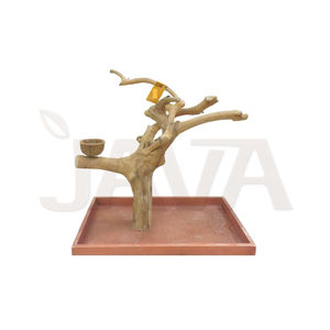 Perchoir pour oiseaux de petite taille JM1 E-S en bois de café, écologique et durable, fabriqué par Javawood pour les fournitures d'oiseaux - Product Image 3