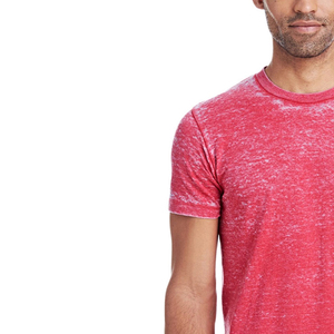 Camisetas cómodas para hombre con lavado ácido y textura desgastada, tela de algodón transpirable, corte relajado, cuello redondo, ideales para salidas informales. - Product Image 4
