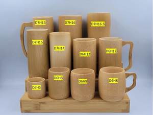 Tasse en bois Tasse à boisson en bois naturel de qualité supérieure pour thé et café Vietnam Direct Factory - Product Image 5