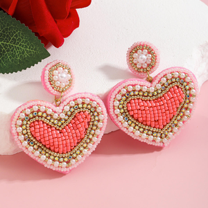 Bijoux de mode faits à la main, légers, exquis et romantiques, multi-couches, perlés, pour la Saint-Valentin, Noël, les fêtes, par MULTI CRAFT - Product Image 5