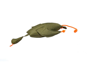 Señuelo de Pato de Tela con Cuerda Naranja – Accesorio Portátil para Entrenamiento de Perros y Caza al Aire Libre, Uso en Todas las Estaciones - Product Image 4
