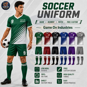 Meilleures ventes, service OEM ODM, sublimation, bonne qualité, nouvelle arrivée, respirant, prix de gros, ensemble d'uniformes de football personnalisés sublimés - Product Image 3