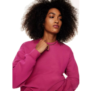 Sudaderas Lisas de Color Sólido Personalizadas al por Mayor para Mujer, Material Personalizado al por Mayor, Algodón y Poliéster - Product Image 6