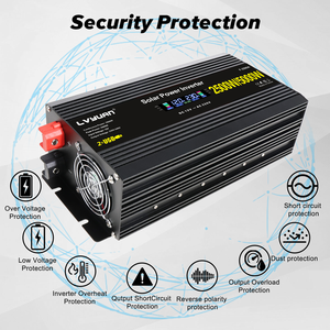 <span class=keywords><strong>LVYUAN</strong></span> DC 12V 24V TO 220V 110V Vente en gros d'usine Onduleur de véhicule 2000W 2500W 5000W Onduleur de puissance à onde sinusoïdale modifiée - Product Image 5