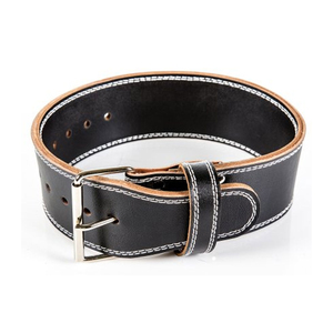 Custom Genuine Leather Lever Belt for Powerlifting Weightlifting Gym Training with Stainless Steel Lever Buckle OEM ODM - Product Image 4