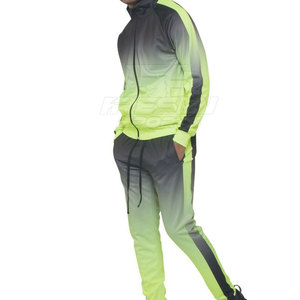 Ensemble de survêtement athlétique pour hommes, sublimation intégrale, ensemble sportif personnalisé, veste et pantalon assortis, vêtements de performance pour l'entraînement - Product Image 3