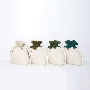 [SO,ON DESIGN] Bolsa de Mano con Cordón Ajustable, Hecha con Materiales Reciclados, Ecológica, para Viaje, Estilo Coreano - Product Image 4