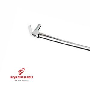 Pinza Nasal Angulada para Perforación y Corte, 2.0 mm x 10.0 mm, Instrumento Quirúrgico ORL de Acero Inoxidable - Product Image 2