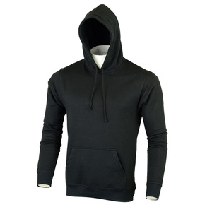 Sweat-shirt à capuche zippé gris pour homme, coupe classique, couleur unie, vêtement décontracté pour l'automne, tissu en molleton français - Product Image 2