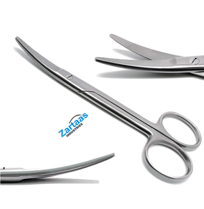 Tijeras de disección MAYO-STILLE curvadas de acero inoxidable de alta calidad, 17 cm, fabricante y exportador de instrumentos quirúrgicos - Product Image 1