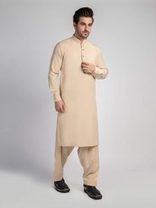Elegante Shalwar Kameez Tradicional Indio de Algodón de Alta Calidad para Hombre |   Ropa para Fiestas y Eventos de Boda Sin Arrugas - Product Image 2