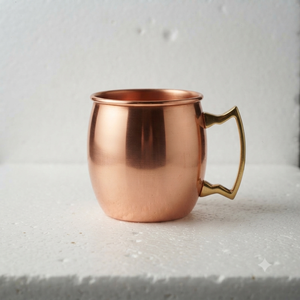 Taza Moscow Mule de Cobre Puro al por Mayor con Asa de Latón, Hecha a Mano, para Cerveza, Café, Cócteles, Proveedor de Fábrica OEM ODM - Product Image 2