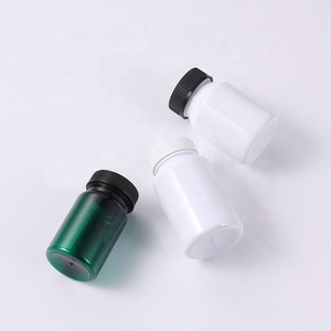 Bottle Medicine Plastic Bottle Capsules Vatimin Supplement Pill Bottle Pharmaceutical Product Plastic Screen Printing PET SL