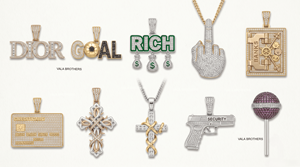 Colgante de Cruz de Moissanita, Cruz Personalizada en Plata Chapada en Oro Rosa, Estilo Hip Hop, Amuleto Unisex - Product Image 5