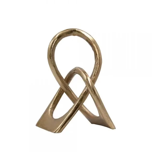 <b>Nautical</b> Ship Anchor Metal Figurine Silver Cast Aluminum Statue Coastal Home <b>Decor</b> Maritime Table Accent Bulk B2B Wholesale - Product Image 3
