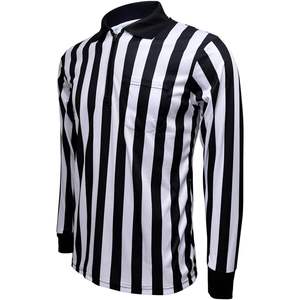 Camisetas Polo 100% Poliéster Sublimadas con Estampado de Rayas para Golf, Camiseta Deportiva para Árbitro de Baloncesto y Fútbol, Jersey de Árbitro, Polo de Árbitro - Product Image 3