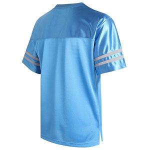 เสื้อฟุตบอลเปล่าสำหรับผู้ชาย ผ้าตาข่ายแบบเรียบ ปรับแต่งได้ ยูนิเซ็กซ์ คลาสสิก ระบายอากาศได้ดี เสื้อยืดออกกำลังกาย เสื้อกีฬา เสื้อลำลอง ชุดฟิตเนส - Product Image 3