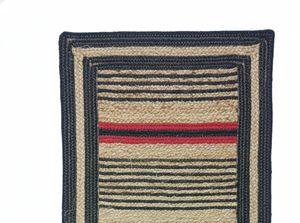 Tapis et carpettes tressés en jute et coton, nouveau style, décoratifs pour salon, grande surface - Product Image 4