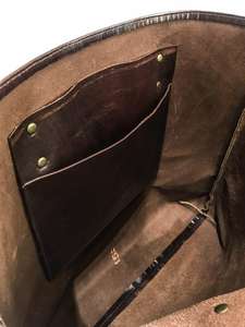 Sac fourre-tout en cuir véritable 100% couleur unie avec fermeture éclair, logo personnalisé imprimé, sac à bandoulière pour femme en cuir de vachette LTB-0271 - Product Image 6