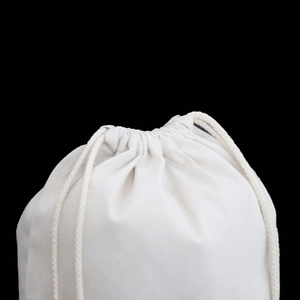 กระเป๋าผ้าฝ้ายปักลายคุณภาพดีที่สุด 100% OEM พร้อมเชือกผูก สำหรับการช้อปปิ้ง ราคาขายส่งจากผู้ส่งออกในอินเดีย - Product Image 4