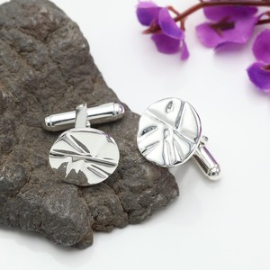 Ensemble de boutons de manchette de luxe en argent sterling 925 avec pierres précieuses pour homme, accessoires formels pour marié, fiançailles, mariage, fête, 8 grammes, cadeau pour garçons d'honneur - Product Image 2
