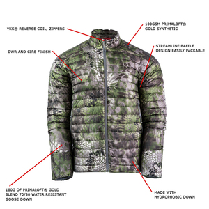 Chaqueta de Caza Acolchada de Camuflaje para Hombre, con Cierre, Impermeable, Aislada, Táctica, para Invierno, Proveedor OEM al por Mayor - Product Image 2