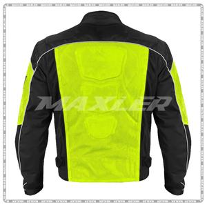 Chaqueta de Motocicleta Corta de Textil para Hombre, Fabricante OEM, Ropa Ligera para Conducción Urbana, para Exportación a Granel - Product Image 3